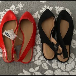 Old Navy sling back flats